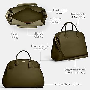 Amazon.com: Coach Soft Empire Carryall Bag 48, B4/Olive Amazon.com: Coach Soft Empire Carryall Bag 48, B4/Olive